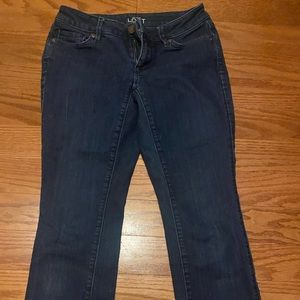 Loft curvy kick crop